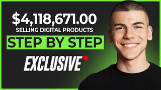 How To Sell Digital Products Online COMPLETE StepbyStep Tutorial For Beginners [upl. by Venditti316]