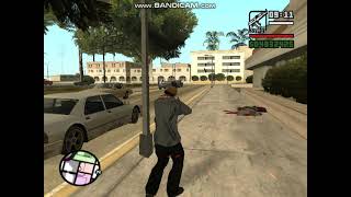 BALLAS WHO COMES TO WAR WITH A STICK  GTA SAN ANDREAS [upl. by Ellenrahs]