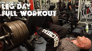 Leg Day Full Workout and Return to YouTube [upl. by Lotsirk]