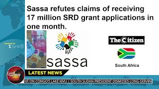 🛑 SASSA debunks 17 Million grant application claims 🛑 The South African Social Security Agency [upl. by Haines]