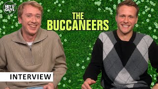 The Buccaneers  Josh Dylan amp Barney Fishwick Interview [upl. by Noremmac]