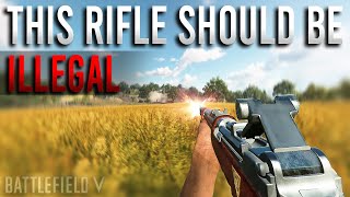 Battlefield 5  This rifle should be illegal Selbstlader 1906 Gunplay [upl. by Anilatak]