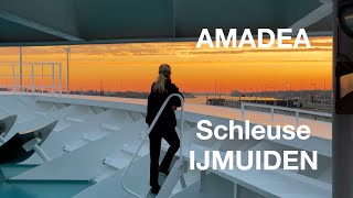 Phoenix AMADEA in der Schleuse Ijmeuden vor Amsterdam [upl. by Hajed]