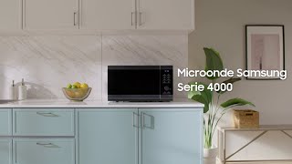 Microonde Samsung serie 4000 porta il gusto in cucina  Samsung [upl. by Onitsirc]