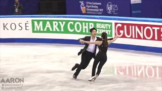 Maia amp Alex Shibutani  20170214 run through [upl. by Aleehs]