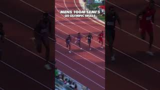 Mens 100m SEMIFINALS Full Race US Olympic Trials  Kenny Bednarek [upl. by Schmitz]