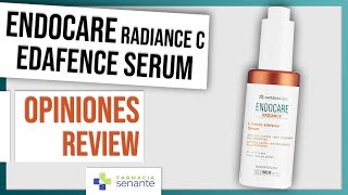 ENDOCARE RADIANCE C Ferulic Edafence Serum Opiniones 🌟Para que sirve este serum 💜 FARMACIA SENANTE [upl. by Almund483]