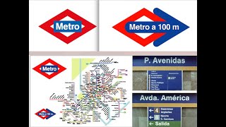 Arcadi Moradell diseñó el plano esquemático del Metro de Madrid y toda la señalización del Metro [upl. by Renat]