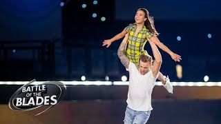 Carlotta Edwards and Kris Versteeg perform to ‘Castle on the Hill’  Battle of the Blades [upl. by Scherman16]