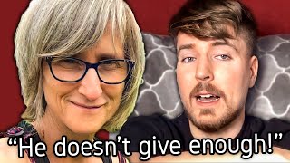 That Vegan Teacher wont leave MrBeast alone [upl. by Brandi]