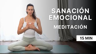 15 minutos mágicos para Eliminar Emociones Negativas Ansiedad y Estrés  Meditación Guiada [upl. by Ateiluj]