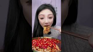 Spicy mukbang mukbang shorts [upl. by Ahsinan]