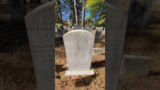 Killed  Written on Top of Headstone Riverside Cemetery Fort Edward NY  Civil War cemetery [upl. by Dunkin]