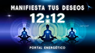 1212 PORTAL ENERGÉTICO ✧ MANIFIESTA TUS DESEOS Y RECIBE MILAGROS DEL UNIVERSO ✧ LEY DE ATRACCIÓN [upl. by Eelrahs]