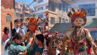 Khokana Sikali Jatra 2081Rudrayani Jatra 2081  Culture  Heritage  Jatra Newa [upl. by Danae884]