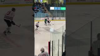 BSHL Podcast Bouctouche dekes around D Cant beat goalie but takes stick out of his hands [upl. by Edouard]