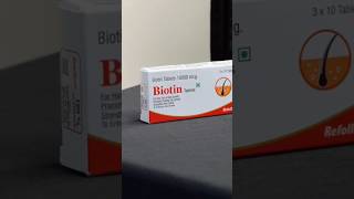 Refollium biotin tablets review  biotin tablets side effects  biotin tablet ke fayde refollium [upl. by Cioffred448]