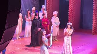 Aladdin Broadway shows  Broadway’s “Aladdin” paid tribute to Gilbert Gottfried [upl. by Eslud]