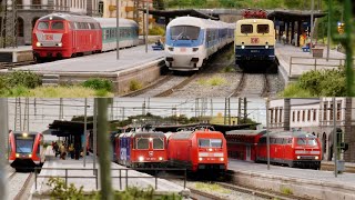 Modelleisenbahn H0  Zugfahrten September 2022 [upl. by Aitnom]