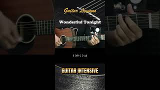 Wonderful Tonight  Eric Clapton  EASY Guitar Tutorial  Chords  Lyrics  Guitar Lessons [upl. by Croteau]