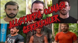 SURVİVOR 2024 ALSTARDA OLMASI GEREKEN YARIŞMACILAR [upl. by Aicemed434]