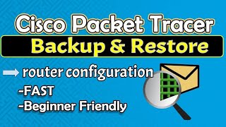 Backup and Restore Router Configuration using TFTP SERVER [upl. by Wallace]