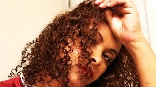 How I curl my hair  Curly hair routine  ፀጉሬን እንዴት ነዉ ከርል የማደርገው  ለፀጉሬ የምጠቀማቸዉ ቅባቶች [upl. by Narual]