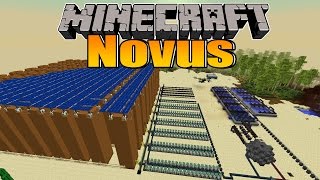 Der größte Fusionsreaktor Total übertrieben  Minecraft NOVUS 113 [upl. by Euridice69]