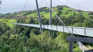 Shooting of crash landing on you CLOY sigriswil bridge [upl. by Crean]