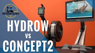 Hydrow vs Concept2  Rowing Machine Review Comparison [upl. by Davies]