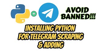 How to Completely Install Python for Telegram Adding my secret [upl. by Enirrok475]