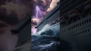 Cruise vs Thunder Storm Will the Ship Survive [upl. by Yenobe]