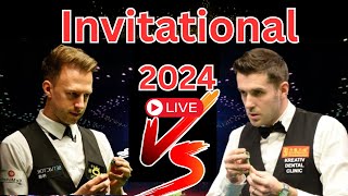 Invitational  Judd Trump vs Mark Selby  CBSA 2024  罗尼 卢卡·布雷塞尔 [upl. by Laven]