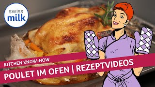 Metas Classics Wie kann man Poulet im Ofen selber machen  Rezeptvideo  Swissmilk 2015 [upl. by Lyret980]