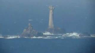 Longships Lighthouse Lands End [upl. by Ainig343]