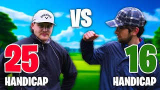 What 16 vs 25 Handicap Golf Looks like Every Shot [upl. by Aila]