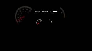 Launch Control BMW E70 X5M [upl. by Nagap]