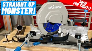 This Saw Is Legit  Evolution S355MCS Miter Chop Saw  Full Review [upl. by Osher]