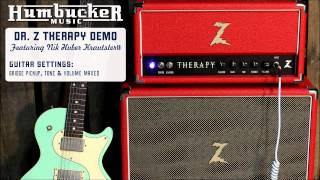 Humbucker Music Dr Z Therapy Demo  Les Paul [upl. by Grimbly]