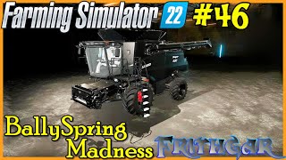 Lets Play FS22 BallySpring Madness 46 Expensive Combine [upl. by Aridan]