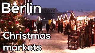 Kerstmarkt in Berlijn [upl. by Ralleigh]