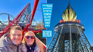 Blackpool Pleasure Beach Vlog November 2023 [upl. by Calder]