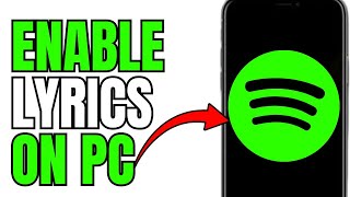 How to enable lyrics on Spotify [upl. by Ainotna226]