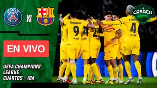 🚨 PSG vs BARCELONA EN VIVO 🔥 UEFA CHAMPIONS LEAGUE  CUARTOS DE FINAL  IDA [upl. by Noonberg]