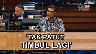 Titah adendum Najib hanya khabar angin  Saifuddin beritahu Parlimen [upl. by Dalia437]