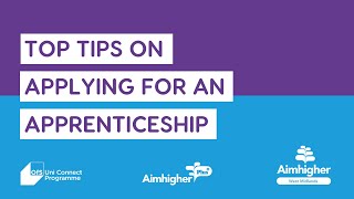 Top Tips on Applying for an Apprenticeship [upl. by Ku760]