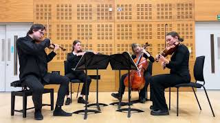 The Heartwood Quartet  Mozart String Quartet No 23 in F Major K 590 [upl. by Galan]