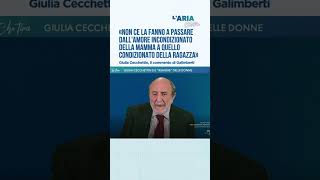 Il commento di Umberto Galimberti sul caso Giulia Cecchettin [upl. by Lledyl635]