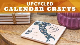 5 Ways to Upcycle Your Old Calendar  HGTV Handmade [upl. by Konyn]