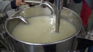 HSCM100 production process1Kg Xanthan gum is dispersed into 50L Water [upl. by Acissev]